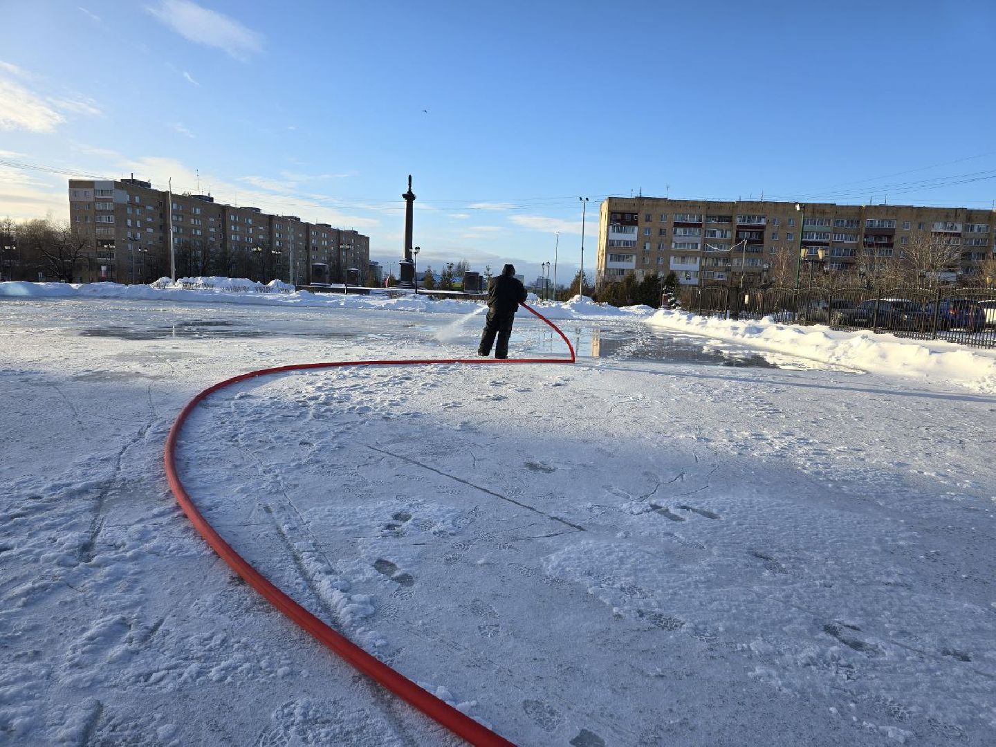можайск, можайский городской округ, подмосковье, каток, губернаторская площадь, открытый каток, спорт, жители, бесплатный каток, центральный каток, вертикалки,