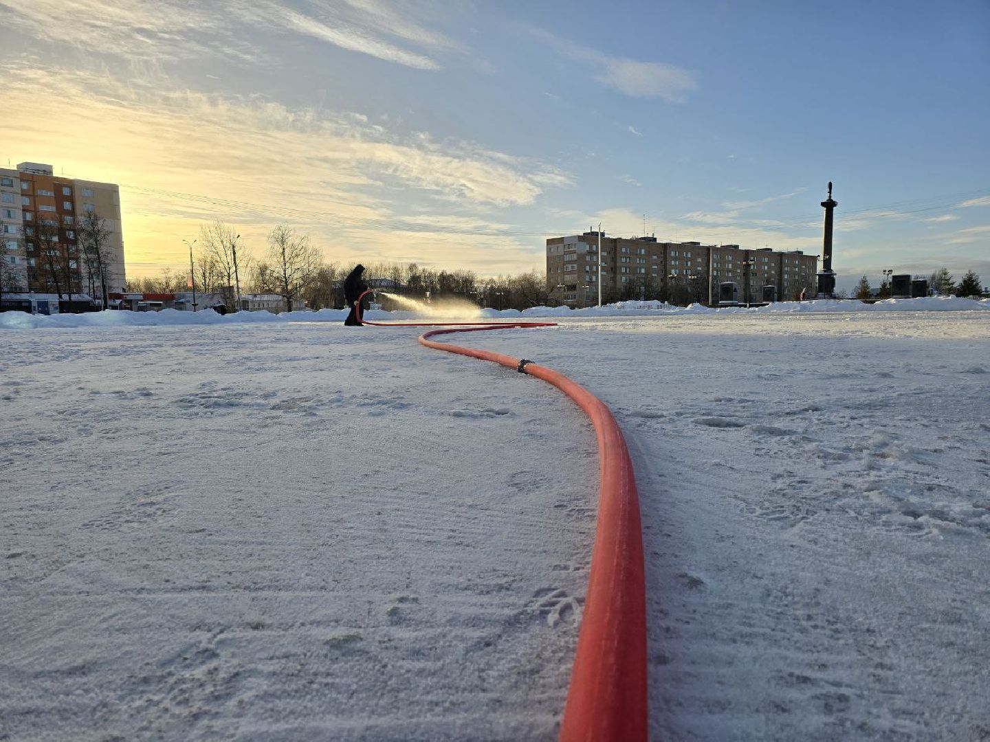 можайск, можайский городской округ, подмосковье, каток, губернаторская площадь, открытый каток, спорт, жители, бесплатный каток, центральный каток, вертикалки,
