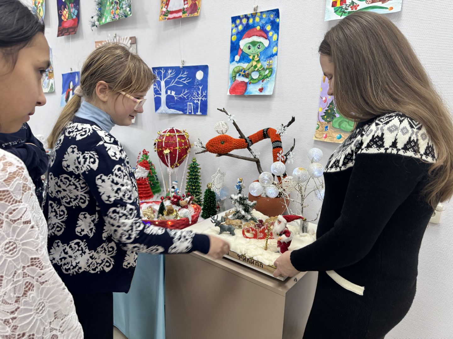 шаховская, музей, выставка, новогодняя выставка, вертикалки,