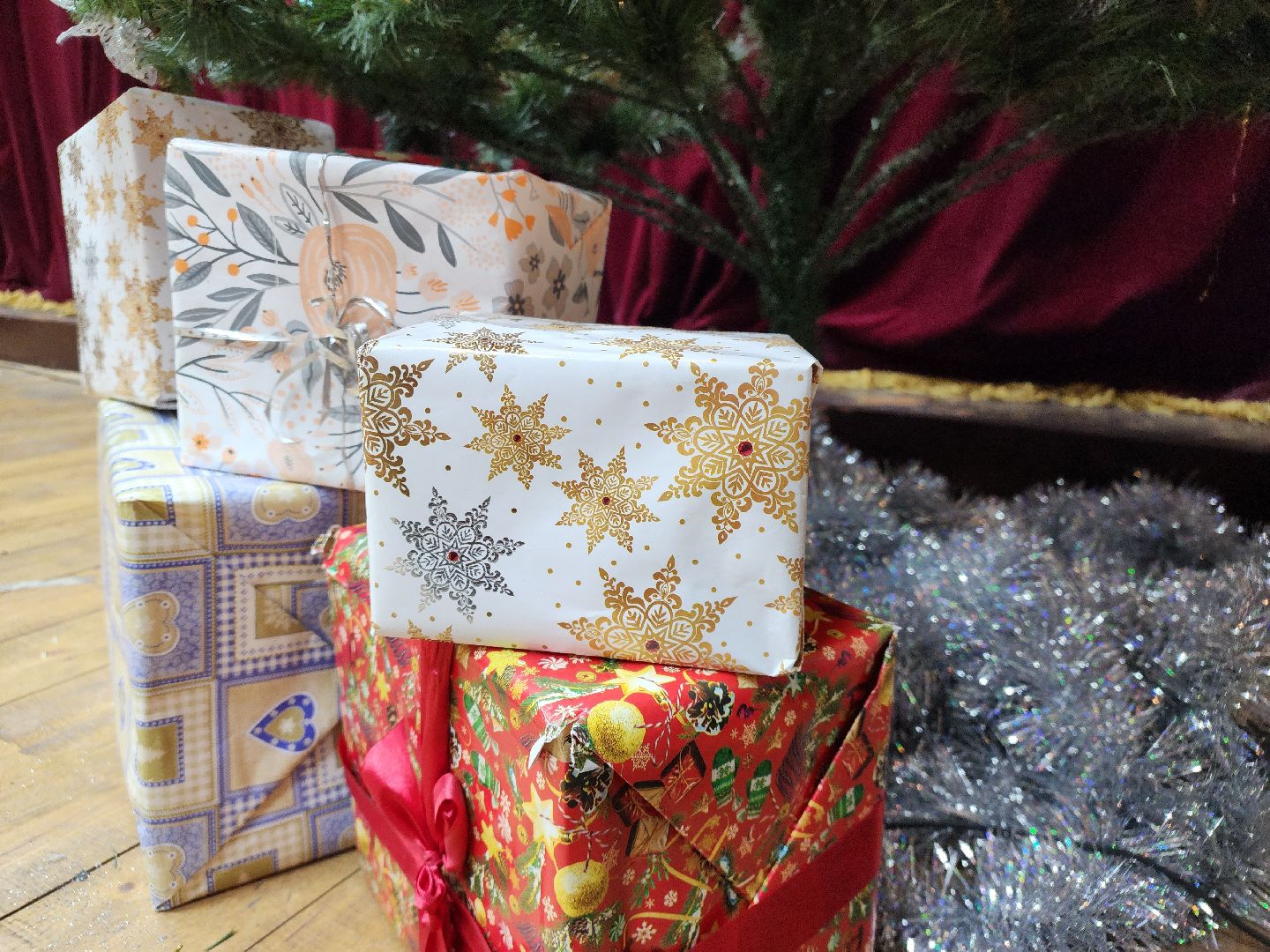 новый год, украшения, центр культуры и отдыха, зима в подмосковье, вертикалки,