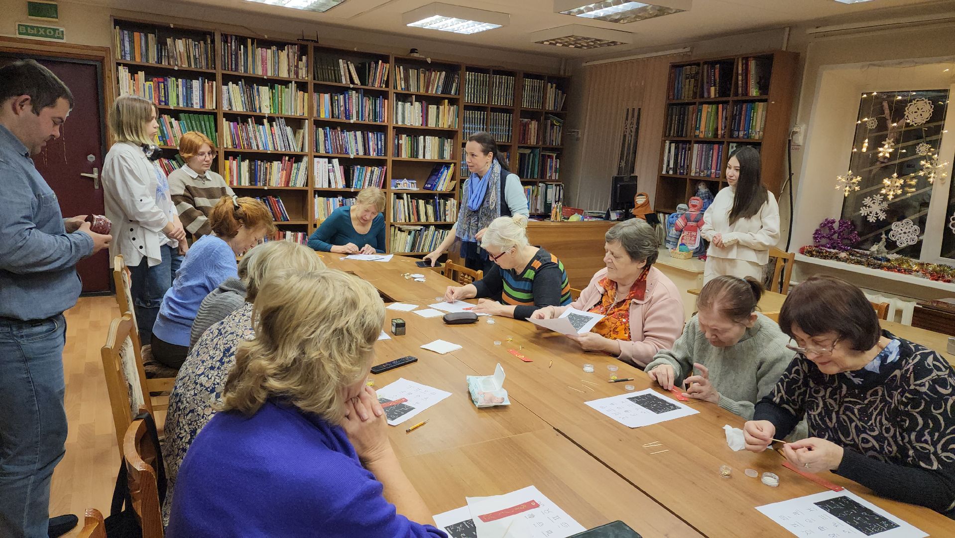 Скань, Мастер-класс, федоскинская роспись, Лобня,