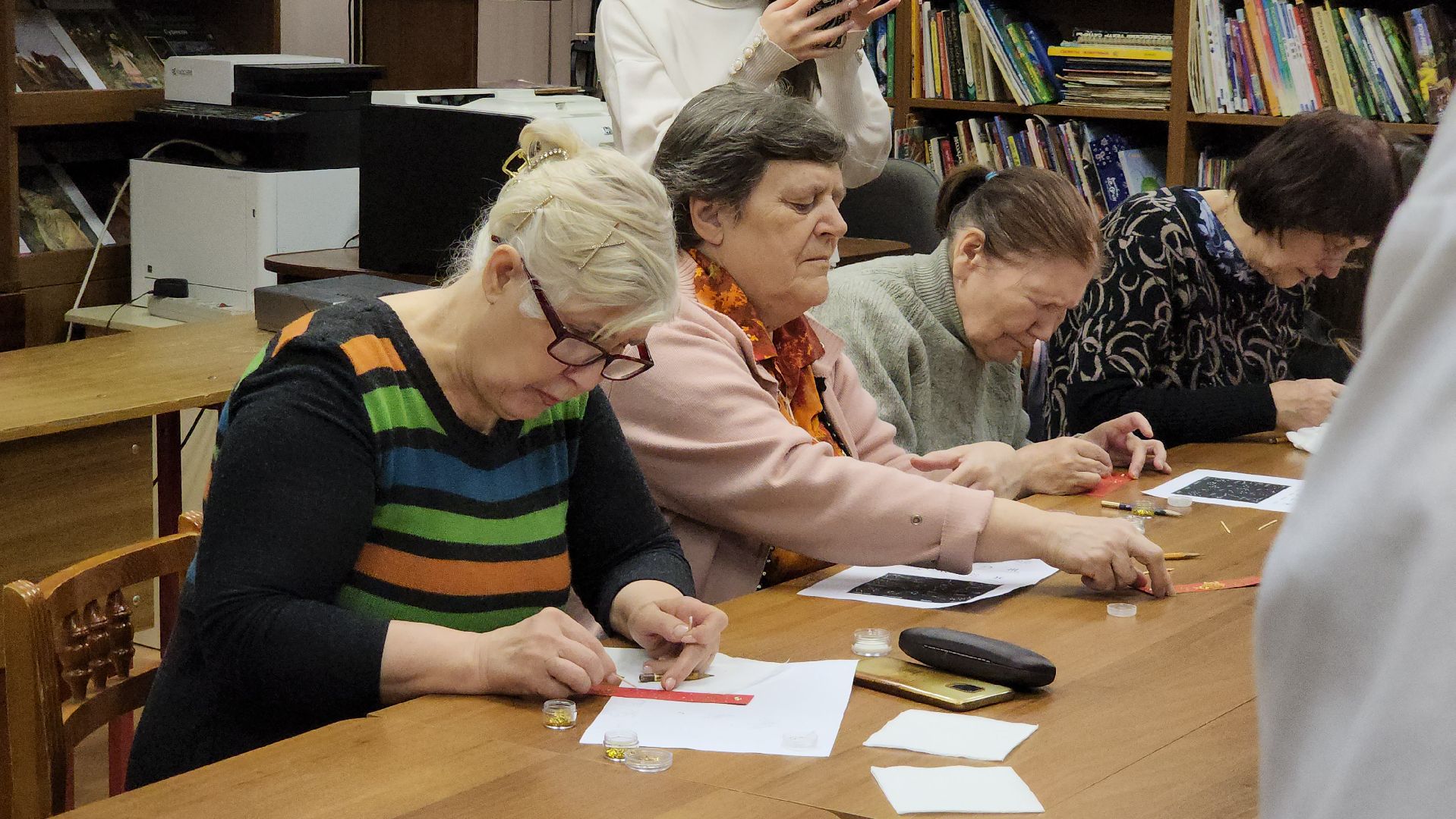 Скань, Мастер-класс, федоскинская роспись, Лобня,