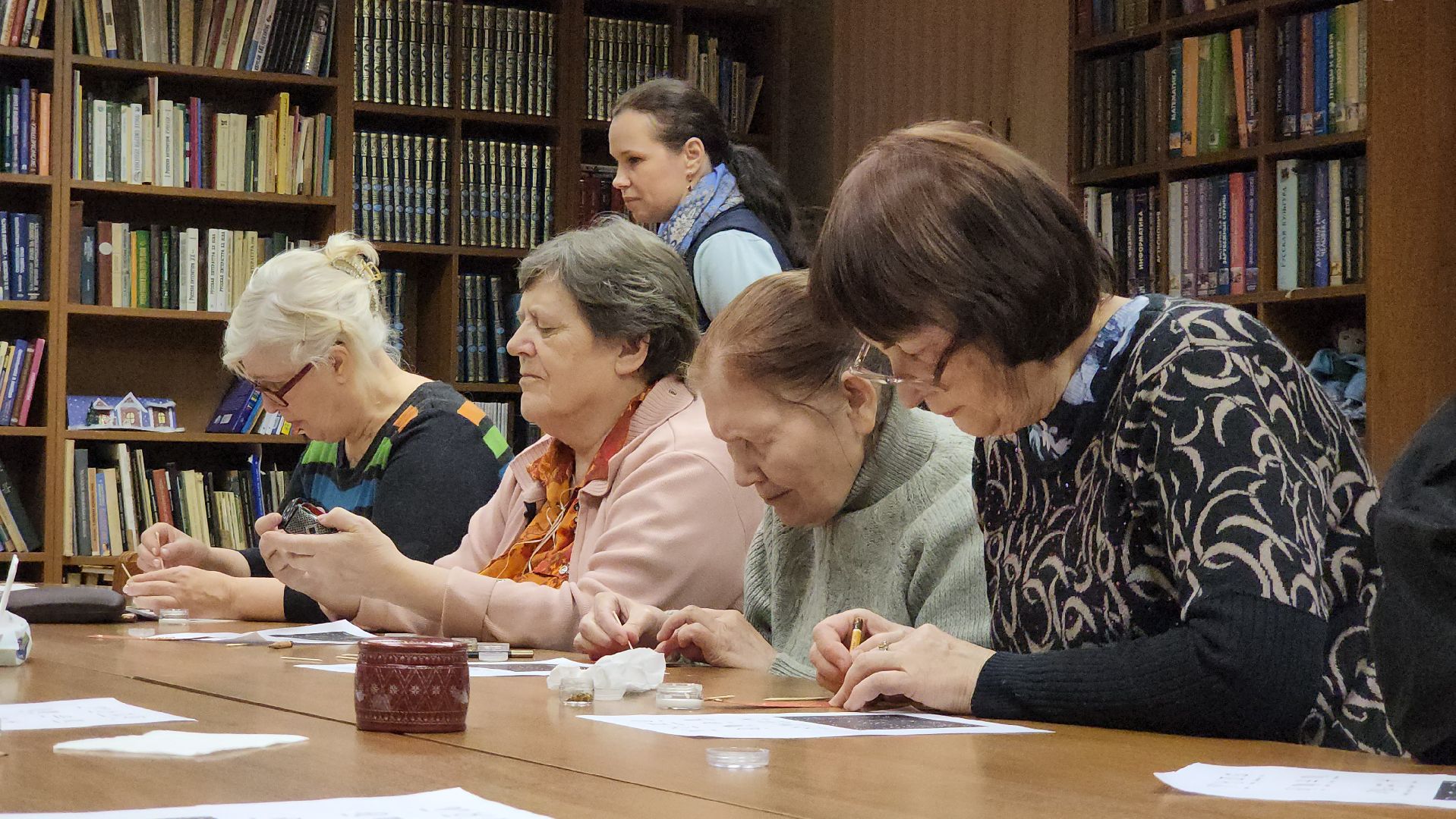 Скань, Мастер-класс, федоскинская роспись, Лобня,