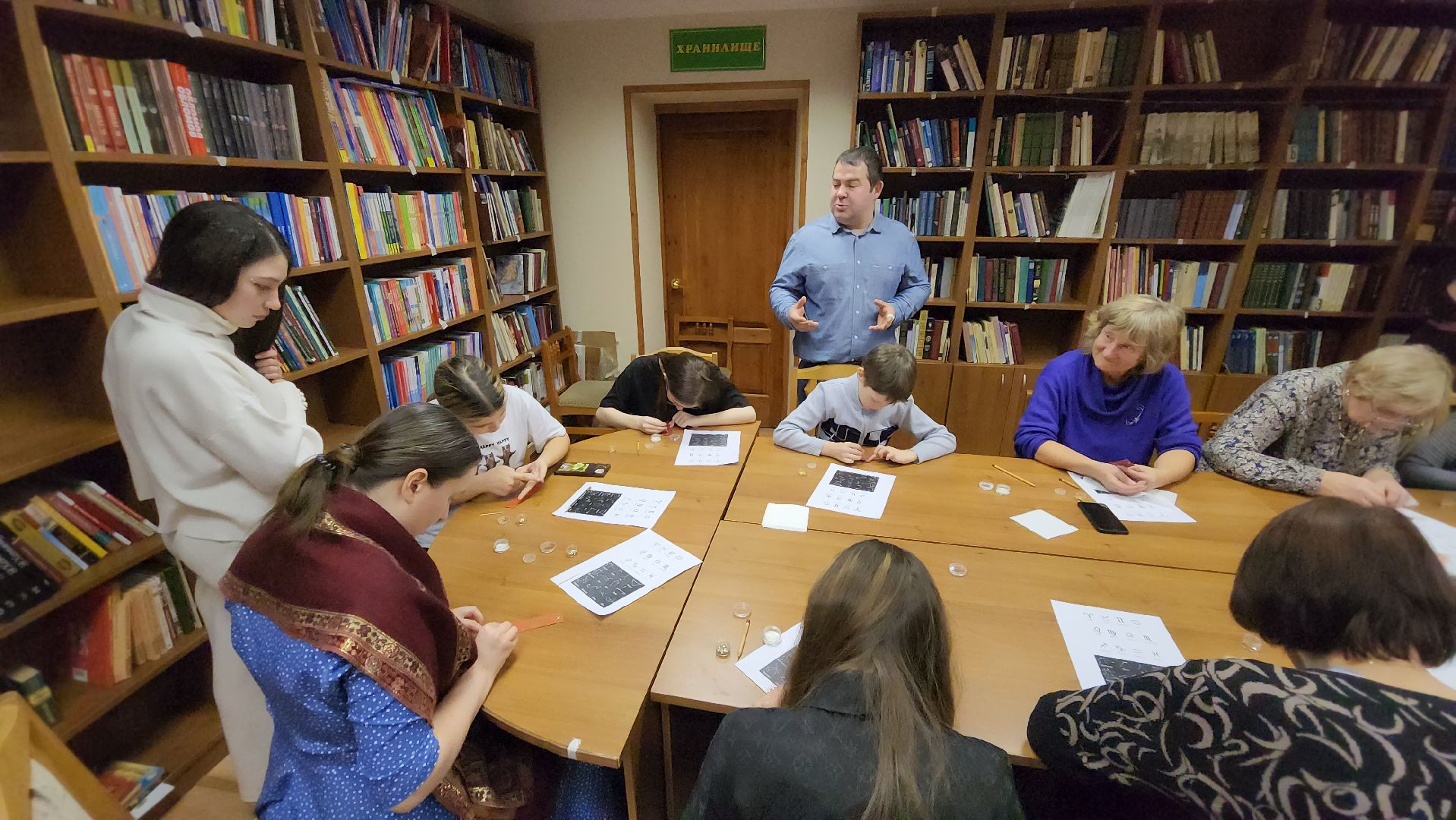 Скань, Мастер-класс, федоскинская роспись, Лобня,