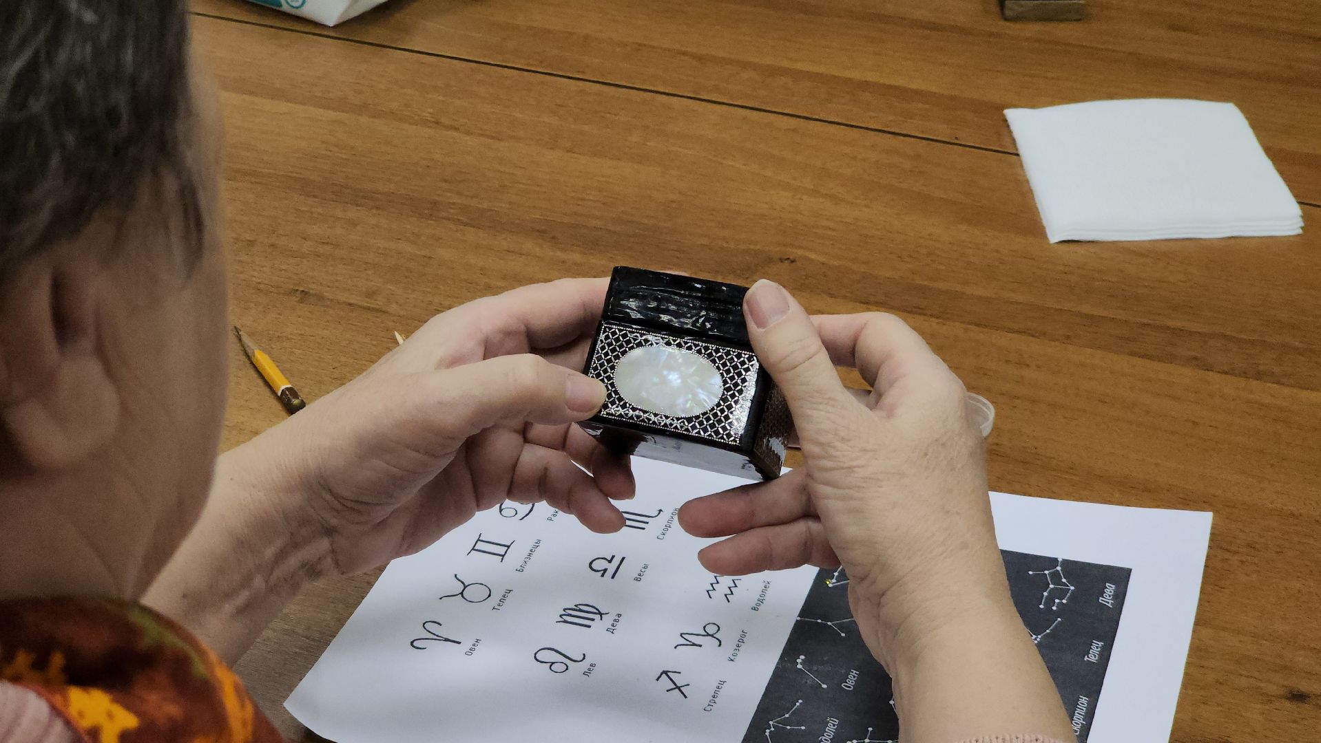 Скань, Мастер-класс, федоскинская роспись, Лобня,