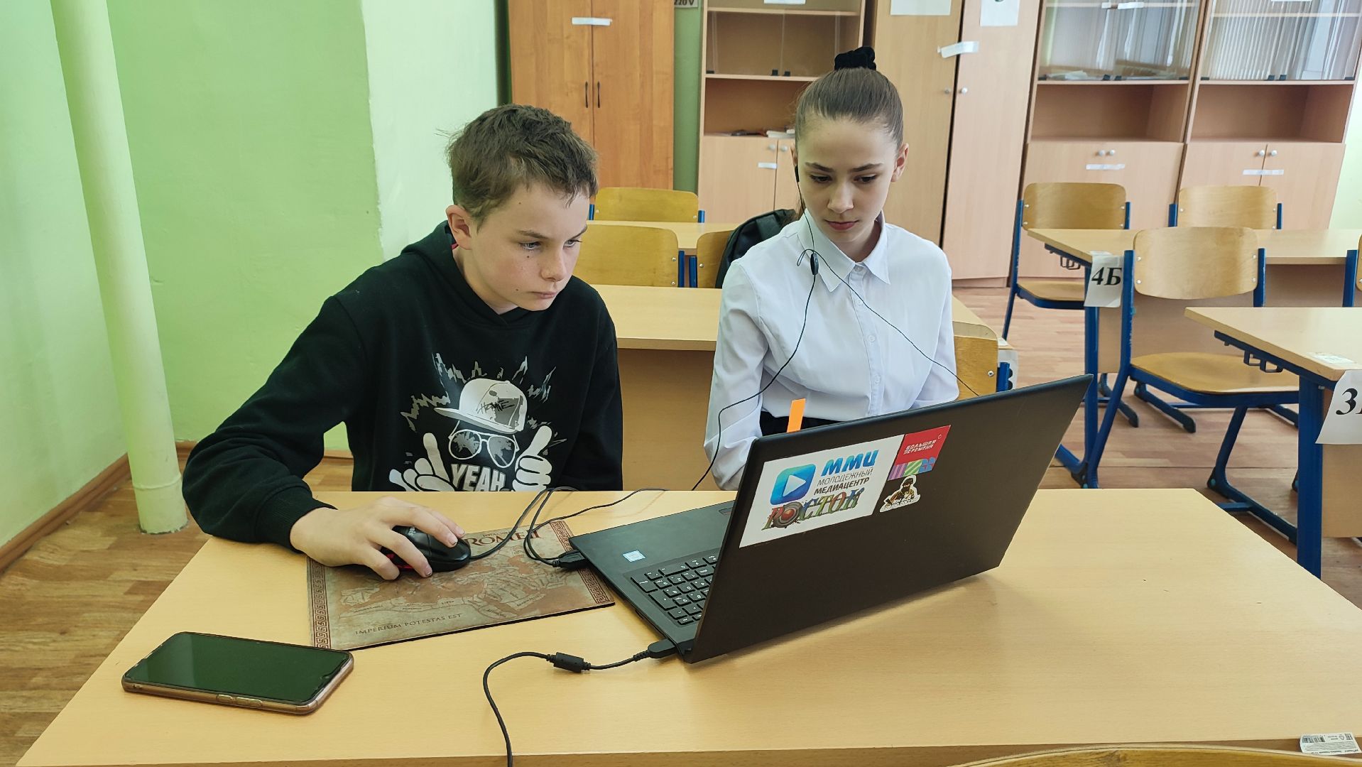 Кашира, медиацентр, росток, школа, юные журналисты