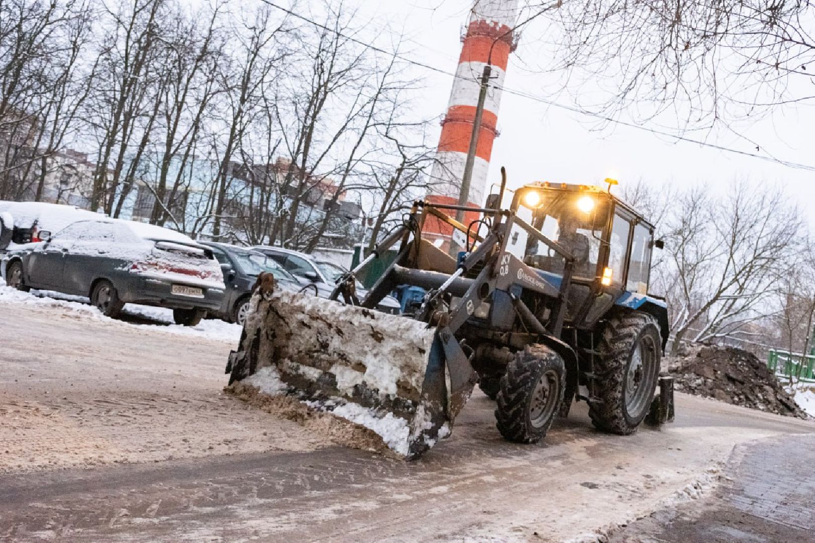 лыткарино, жкх, уборка, снег, вертикалка,