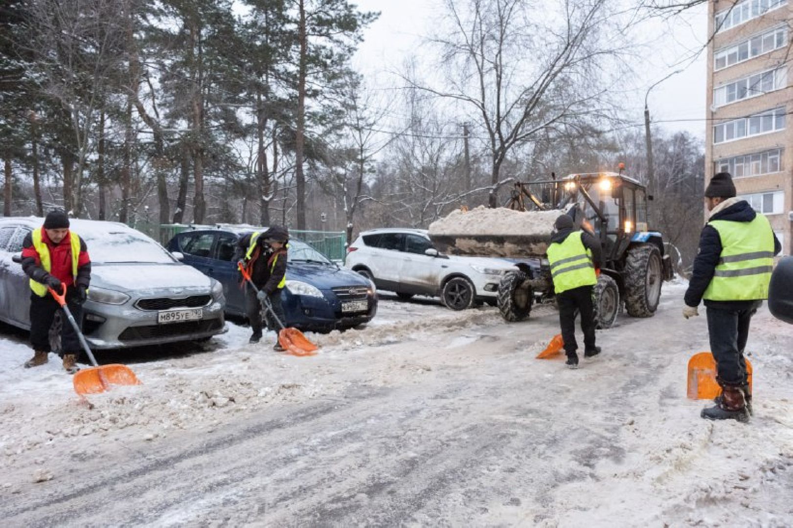 лыткарино, жкх, уборка, снег, вертикалка,
