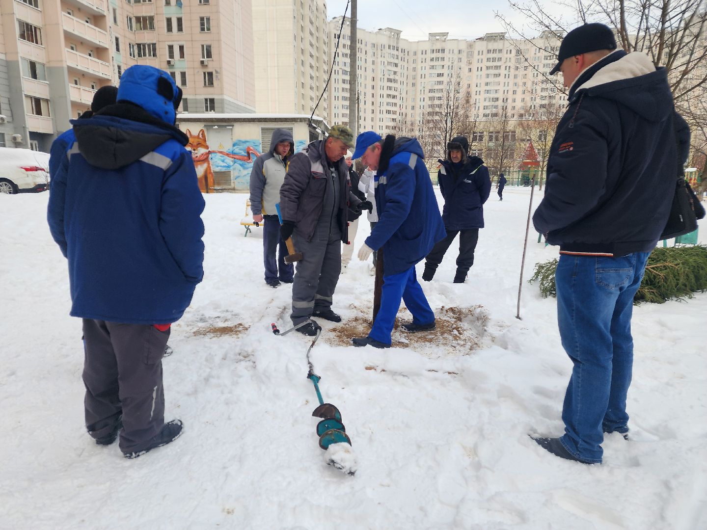 подольск, ёлка, праздник, новый год, вертикалки,