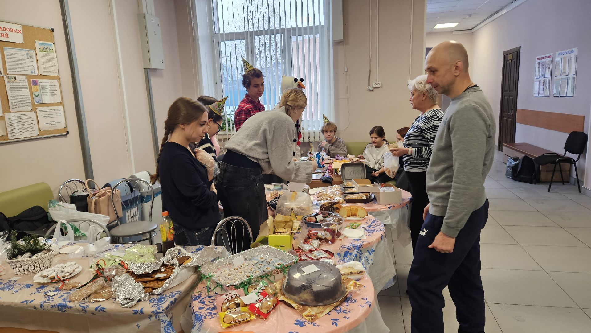 Школа, новогодняя ярмарка, Жуковский,