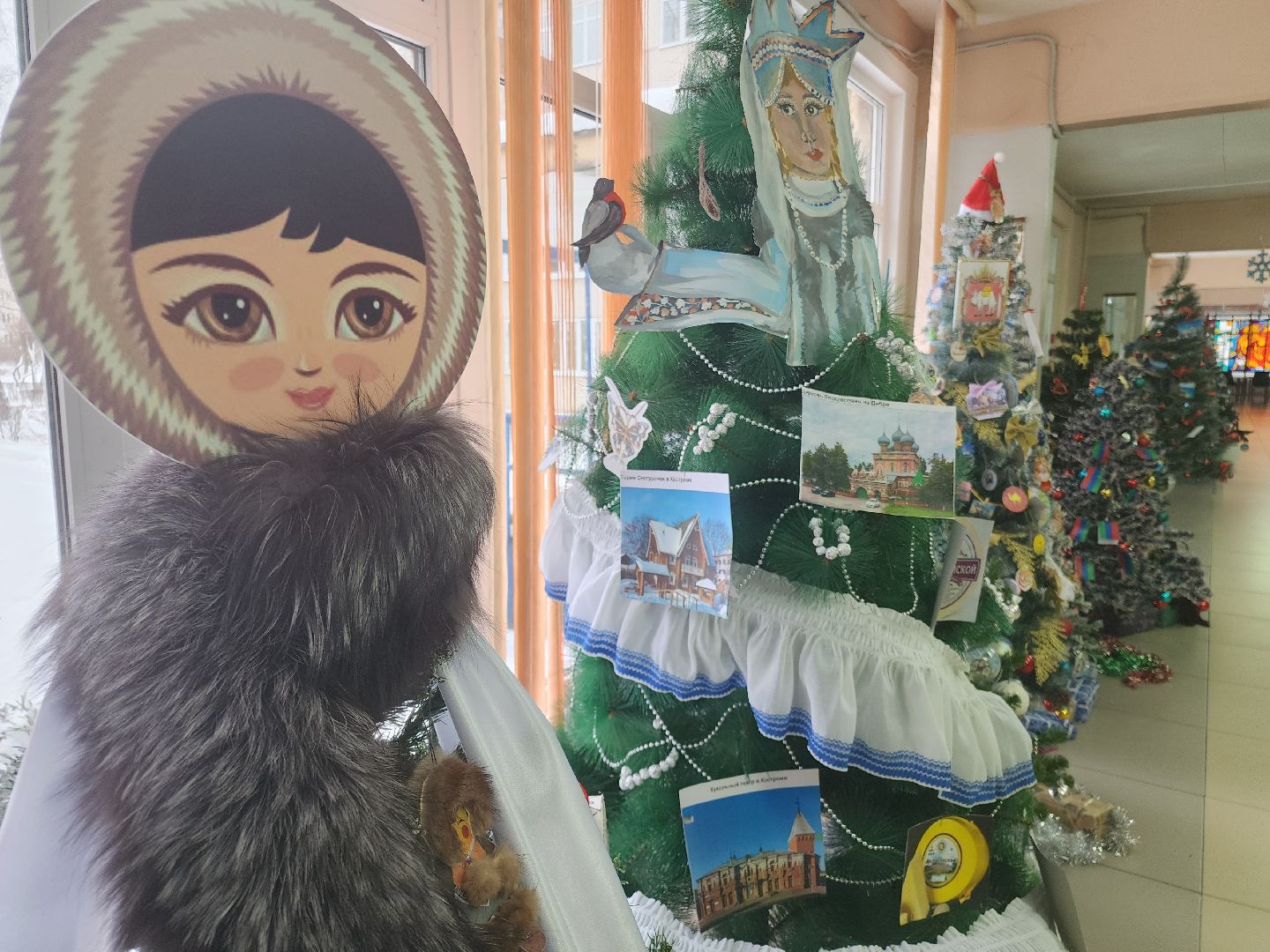 вертикалки, школы, новогоднее оформление, орехово-зуево,