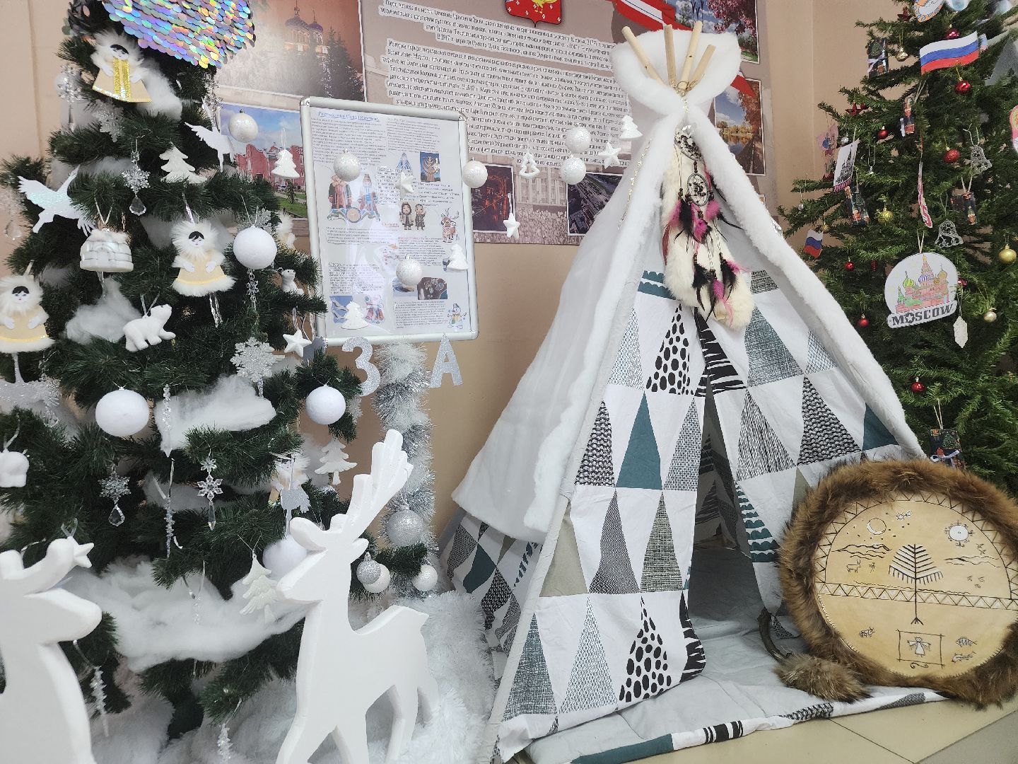 вертикалки, школы, новогоднее оформление, орехово-зуево,