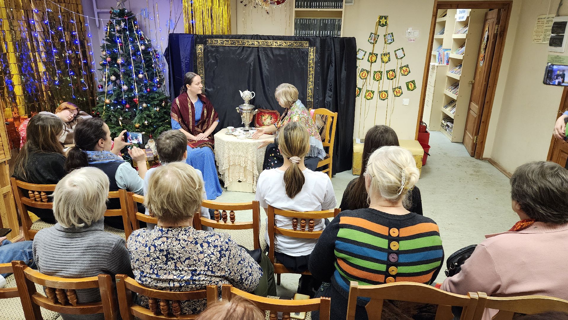 Выставка, федоскинская роспись, Лобня,