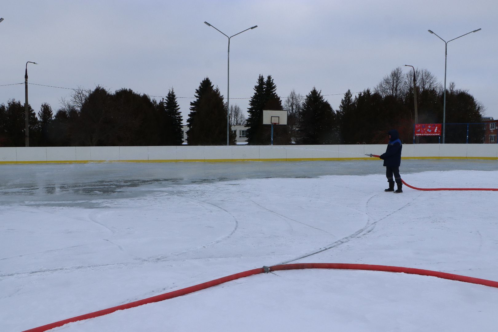 Серебряные Пруды, спорт, Зима в Подмосковье, катки, вертикалки