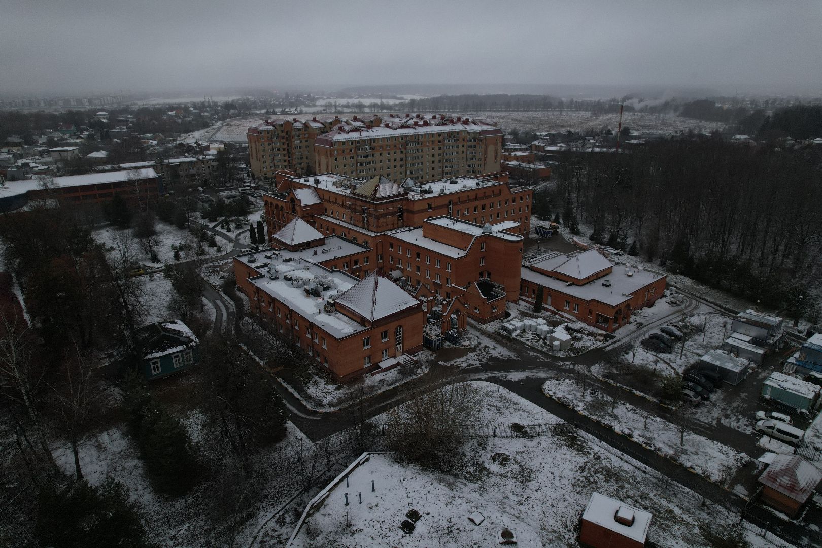видео с коптера, стационар, капитальный ремонт,