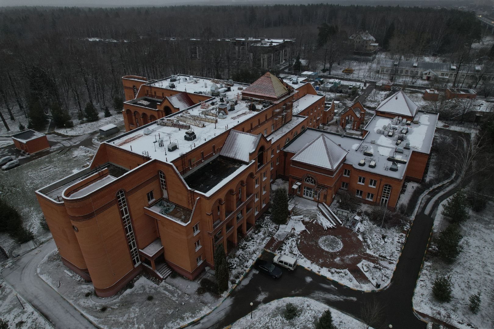 видео с коптера, стационар, капитальный ремонт,