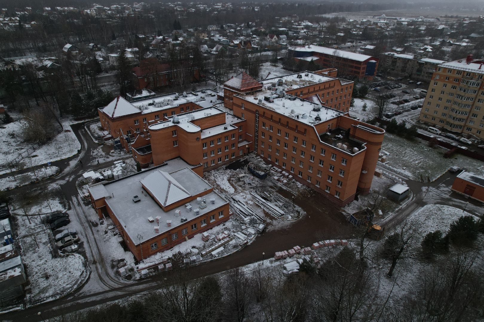 видео с коптера, стационар, капитальный ремонт,