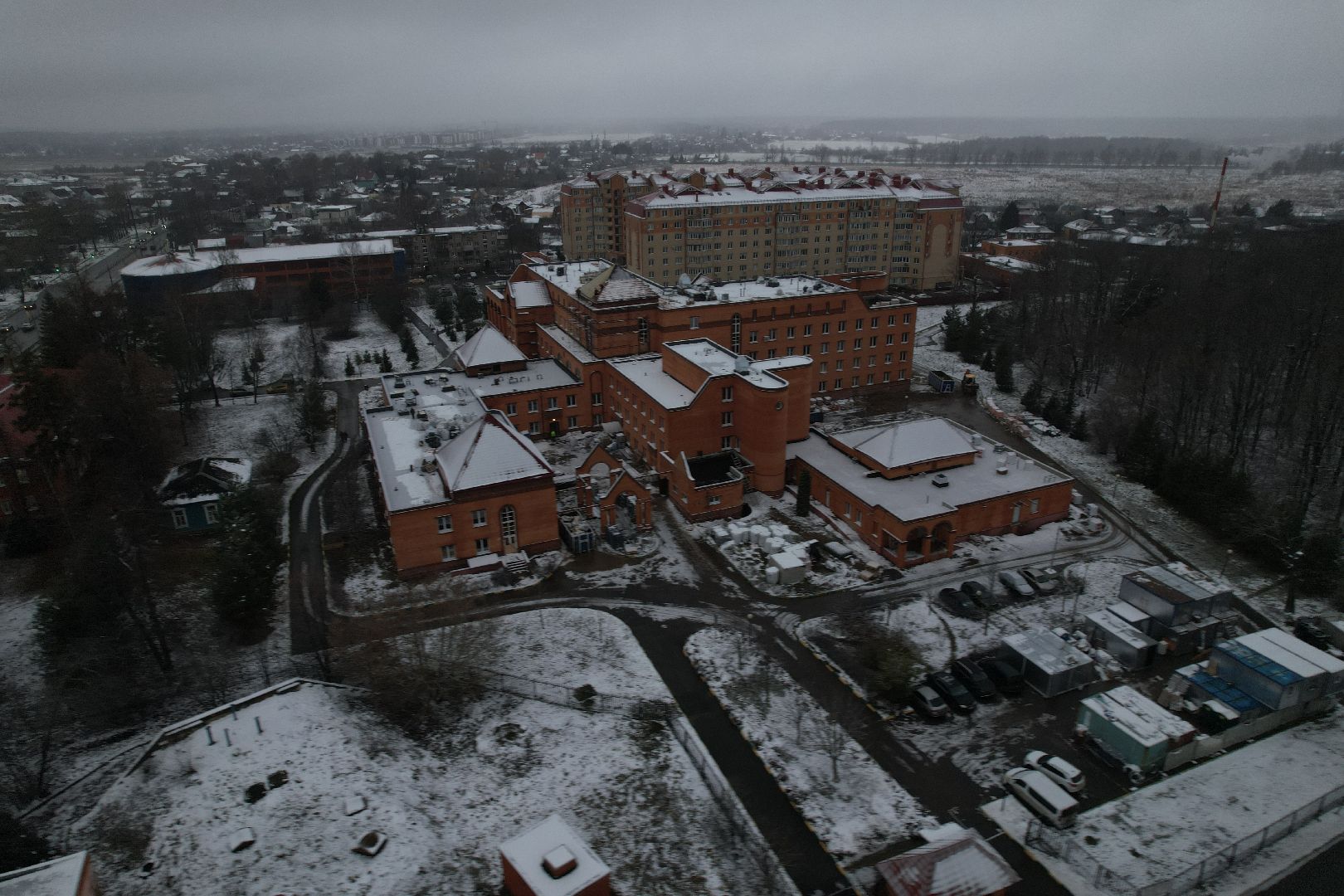 видео с коптера, стационар, капитальный ремонт,