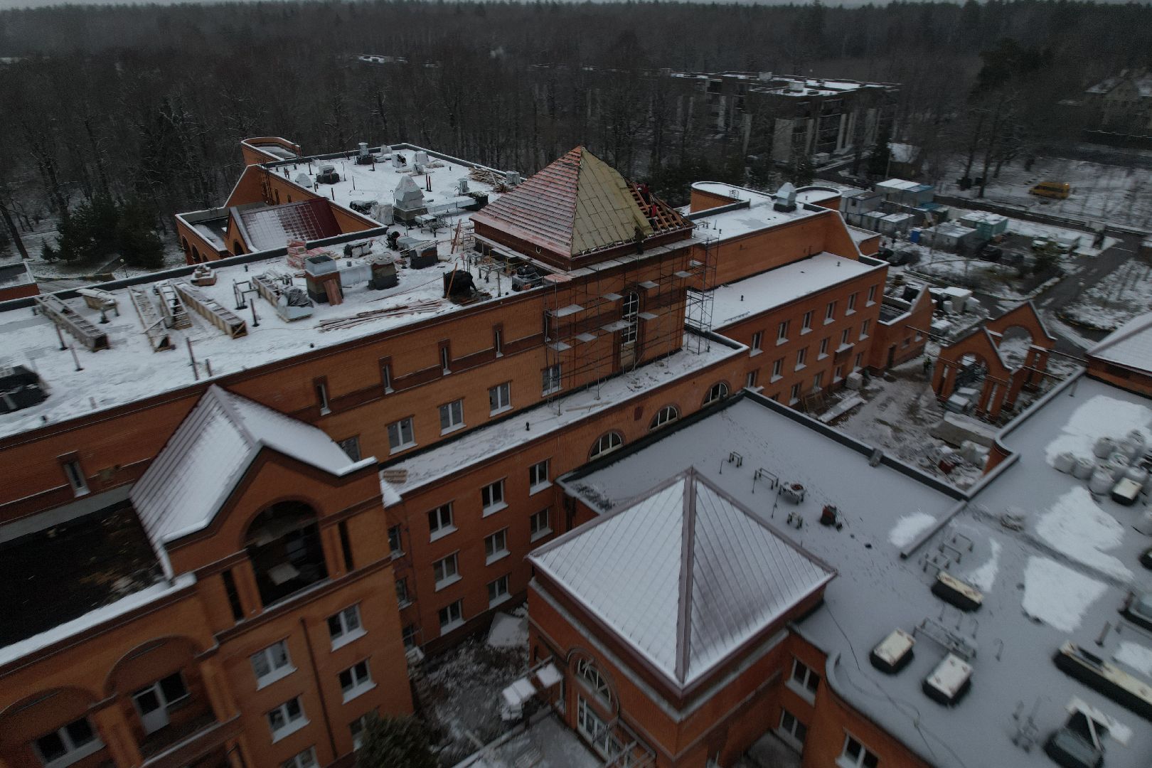 видео с коптера, стационар, капитальный ремонт,