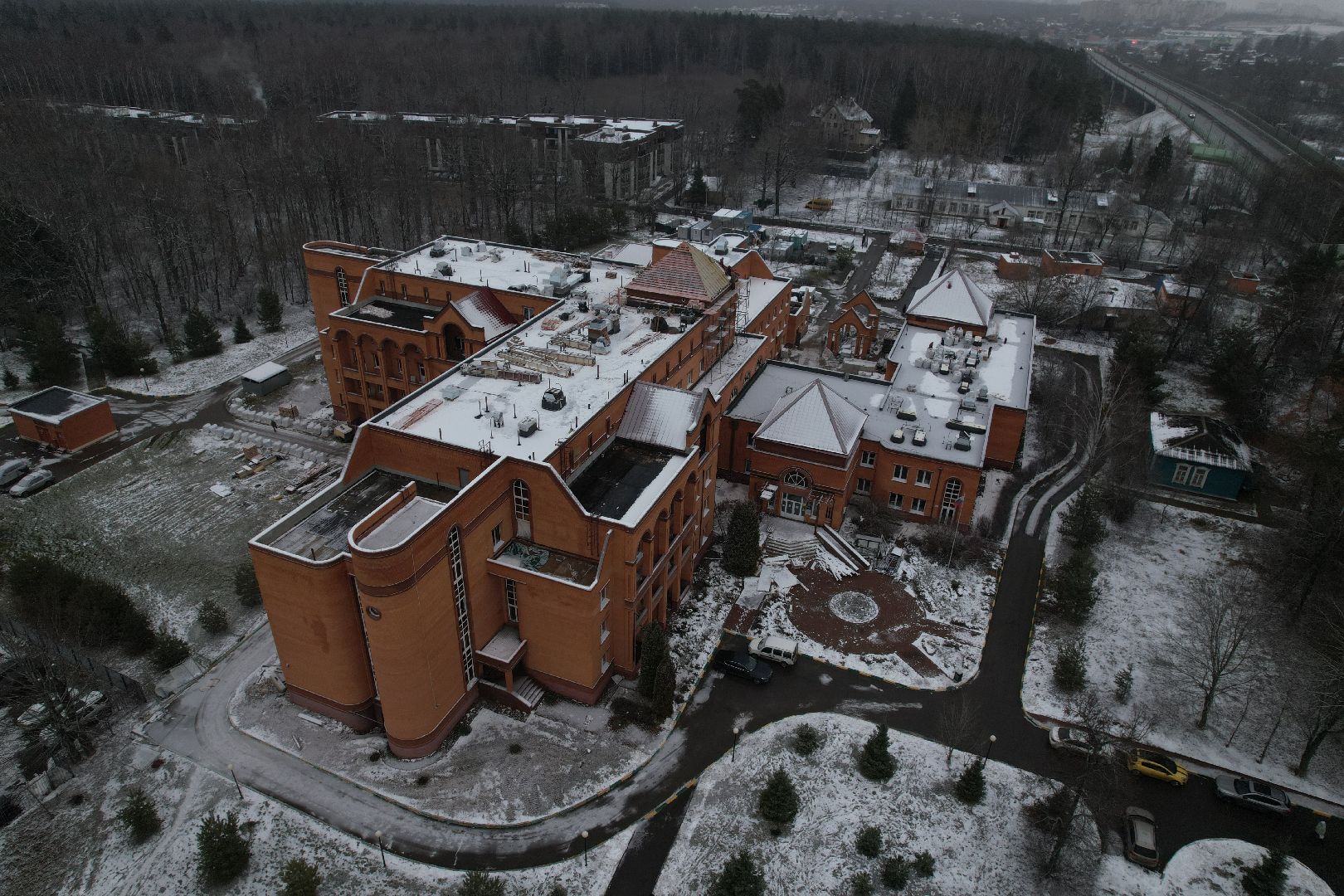 видео с коптера, стационар, капитальный ремонт,