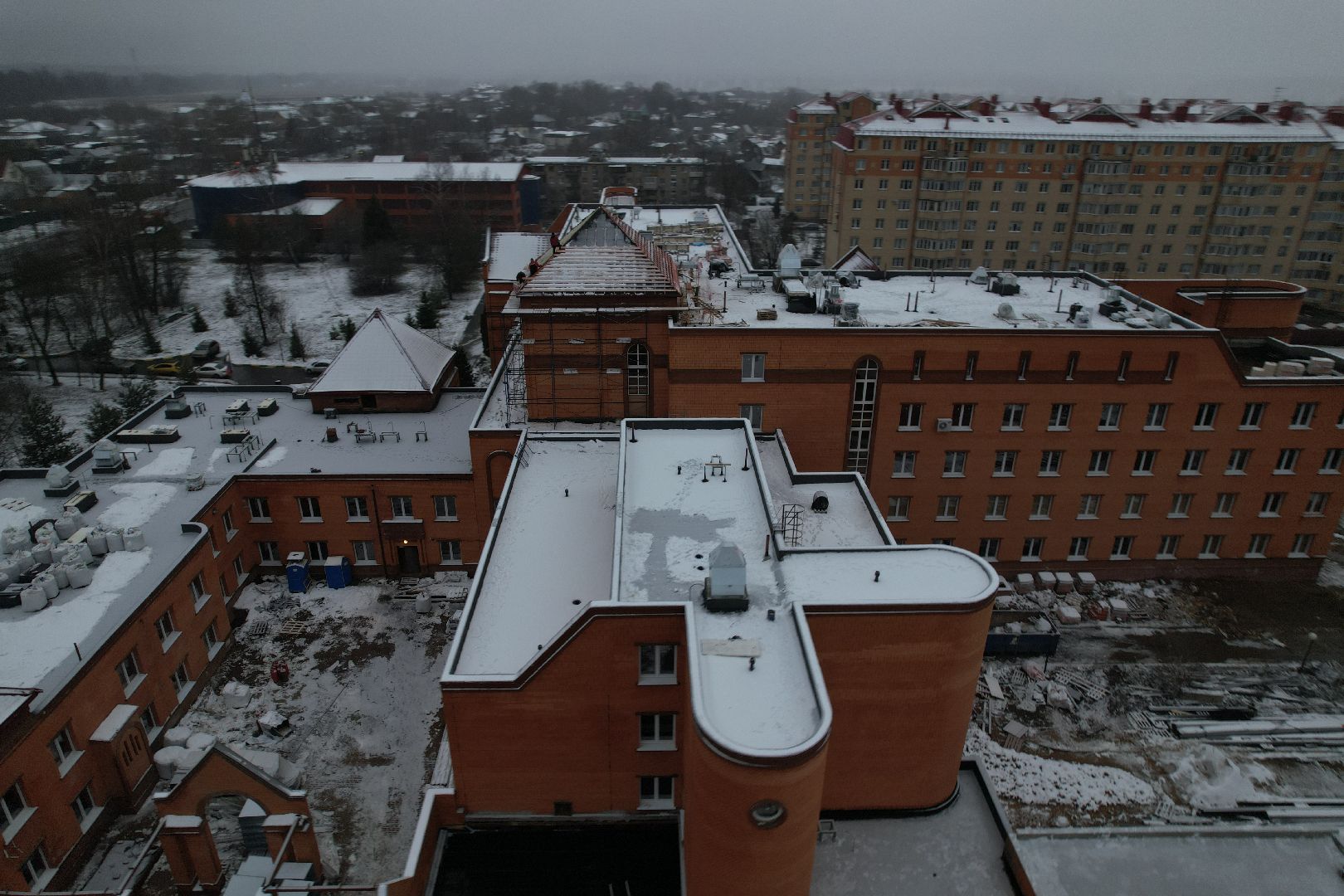 видео с коптера, стационар, капитальный ремонт,