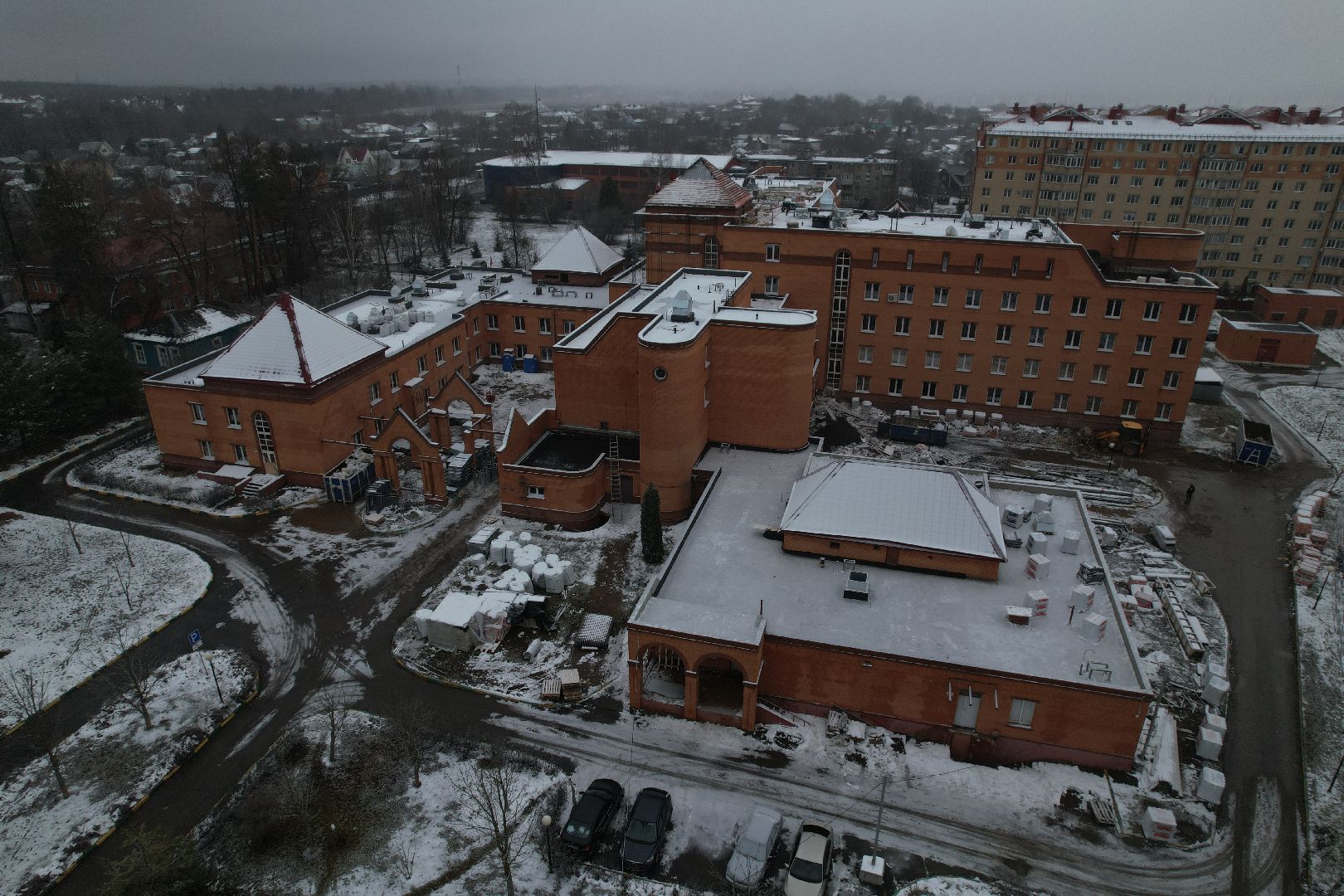 видео с коптера, стационар, капитальный ремонт,