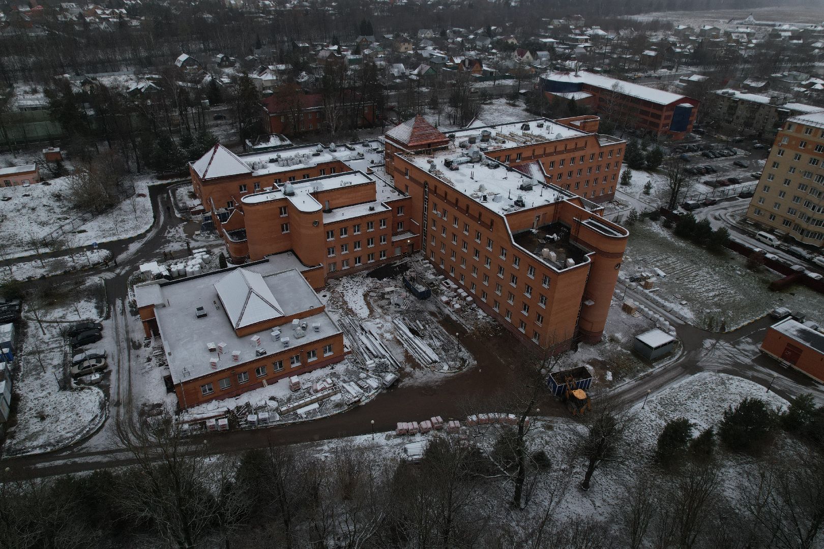 видео с коптера, стационар, капитальный ремонт,