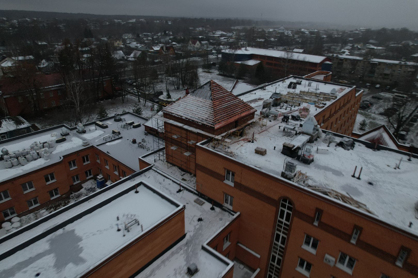 видео с коптера, стационар, капитальный ремонт,