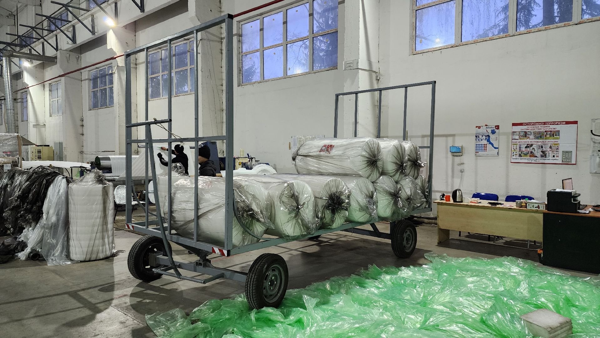 кашира, тепофол, утеплитель, сво,