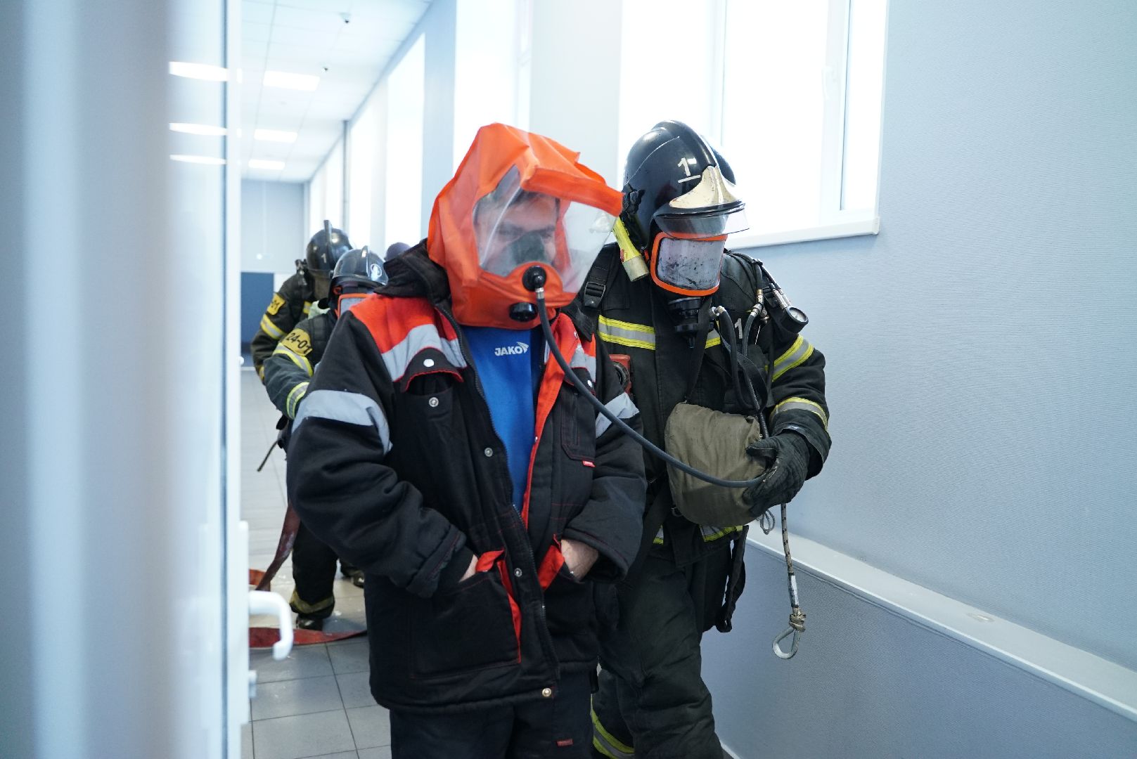 химки, пожар, безопасность, тренировка,