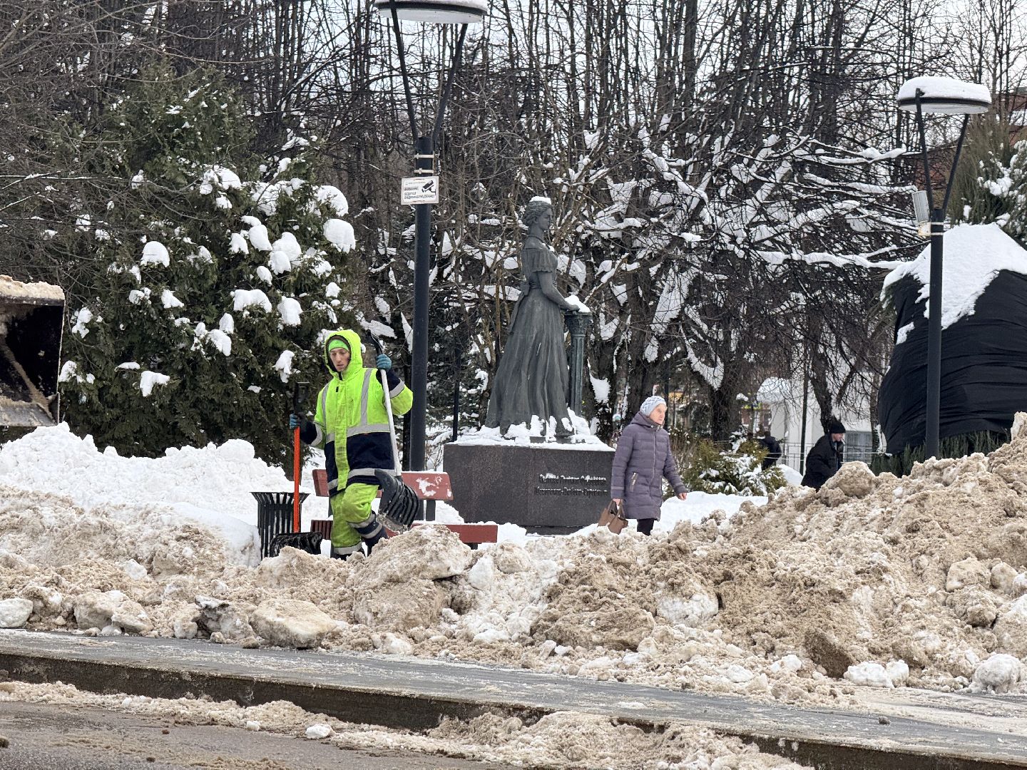 шаховская, уборка снега, уборка снега и наледи, вертикалки,
