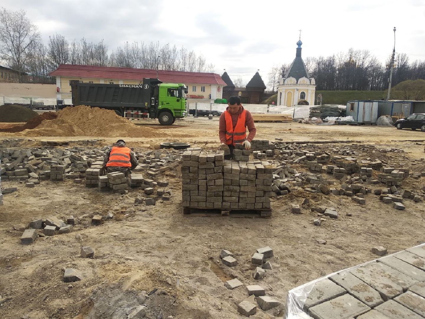 Дмитров, Торговая площадь, Благоустройство, Перемены