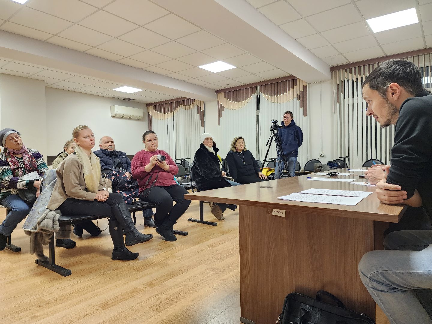 раменское, общество, встреча с жителями днп южное,