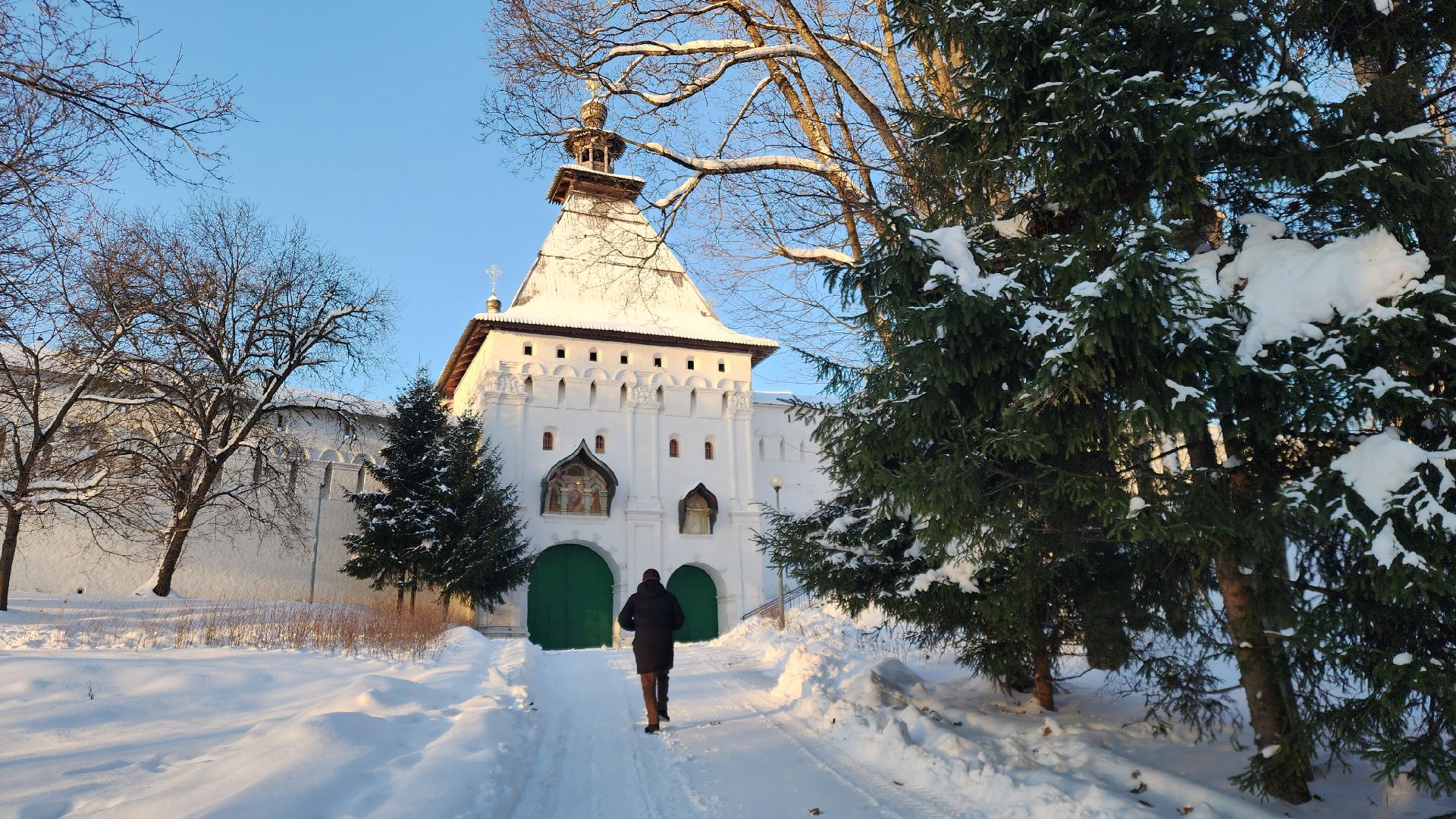 Звенигород, Туризм, Саввинский монастырь, новогодние праздники, вертикалка,
