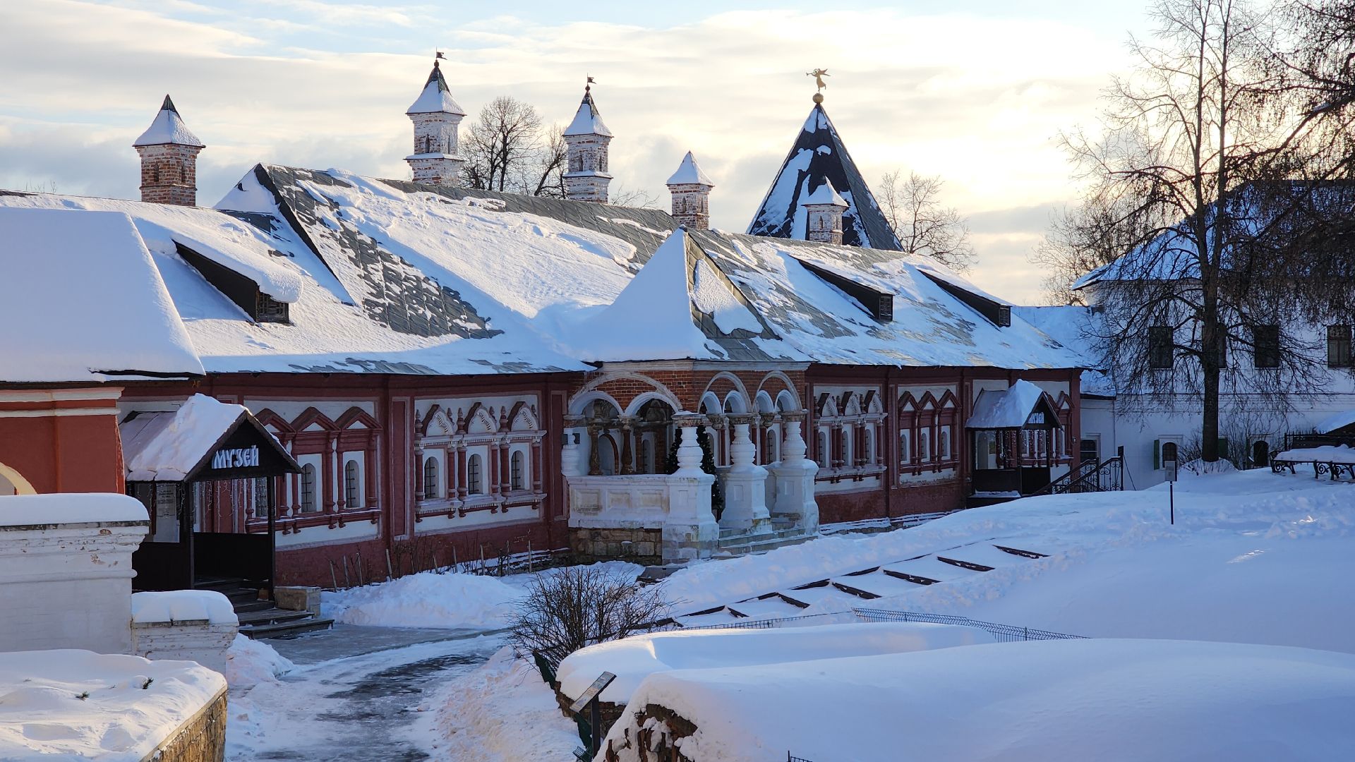Звенигород, Туризм, Саввинский монастырь, новогодние праздники, вертикалка,