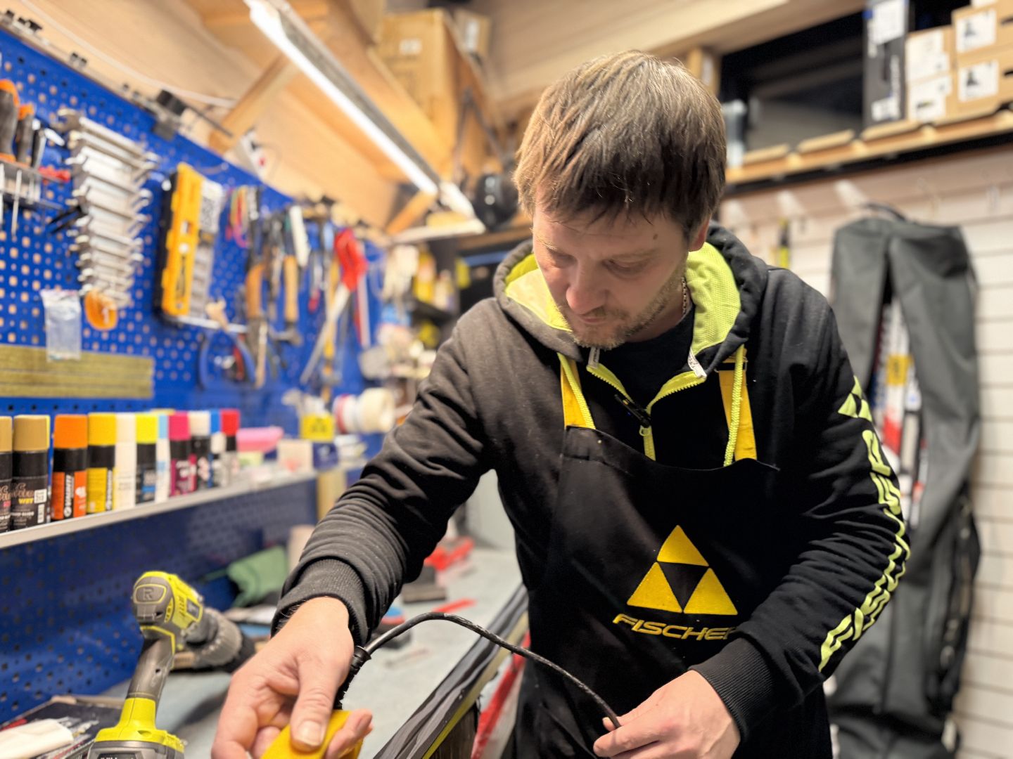 зима в подмосковье, одинцовский парк культуры спорта и отдыха, Александр Легков, Сервисмен,