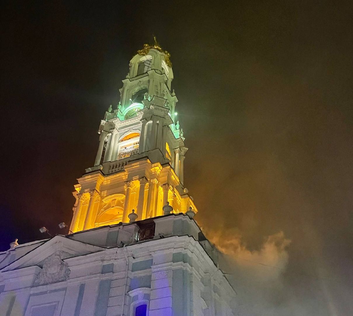 ЧП, Пожар, Троице-Сергиева лавра, Сергиев Посад, МЧС, Сергиево-Посадский городской округ, вертикалки,