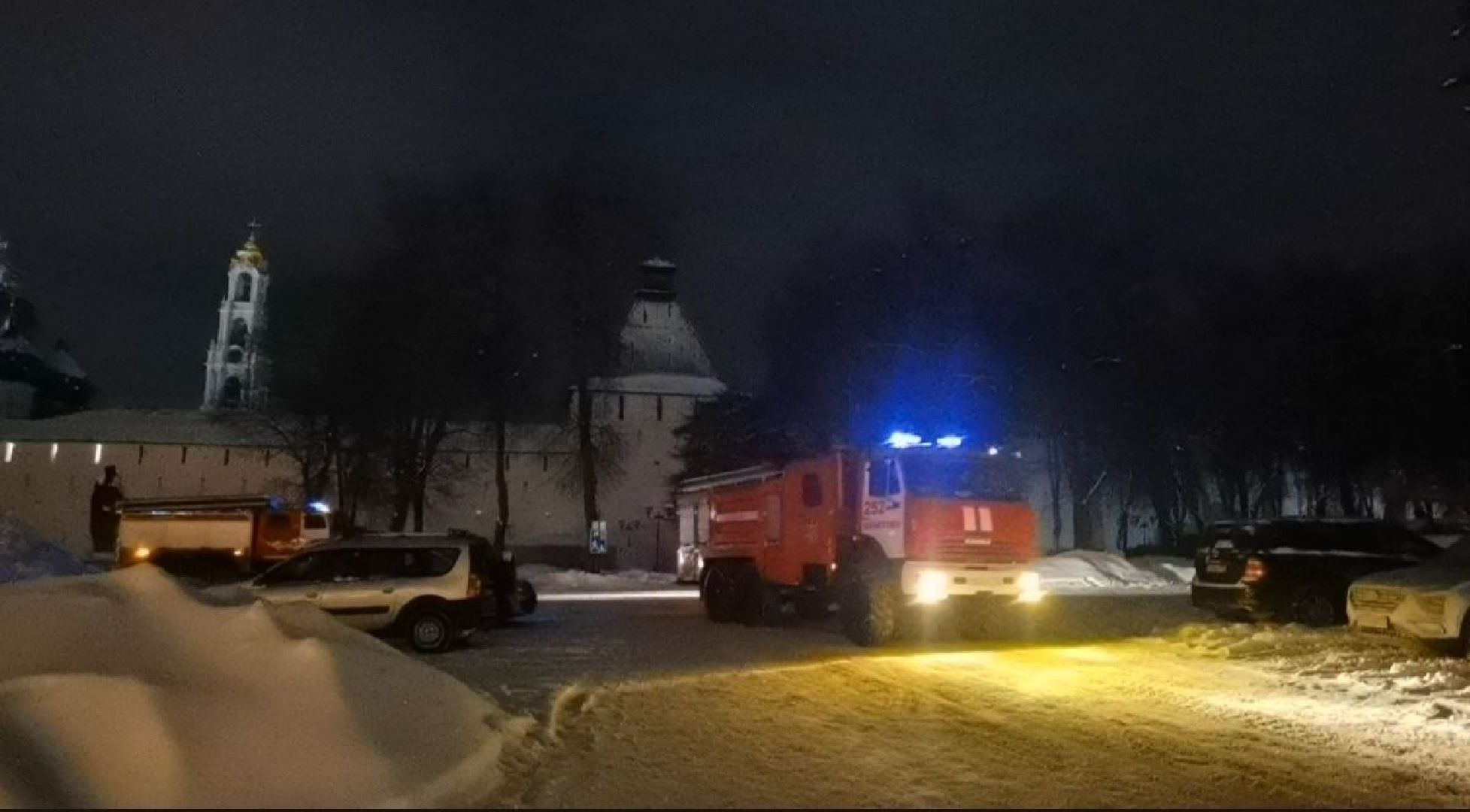 ЧП, Пожар, Сергиев Посад, Троице-Сергиева лавра, Сергиево-Посадский городской округ,