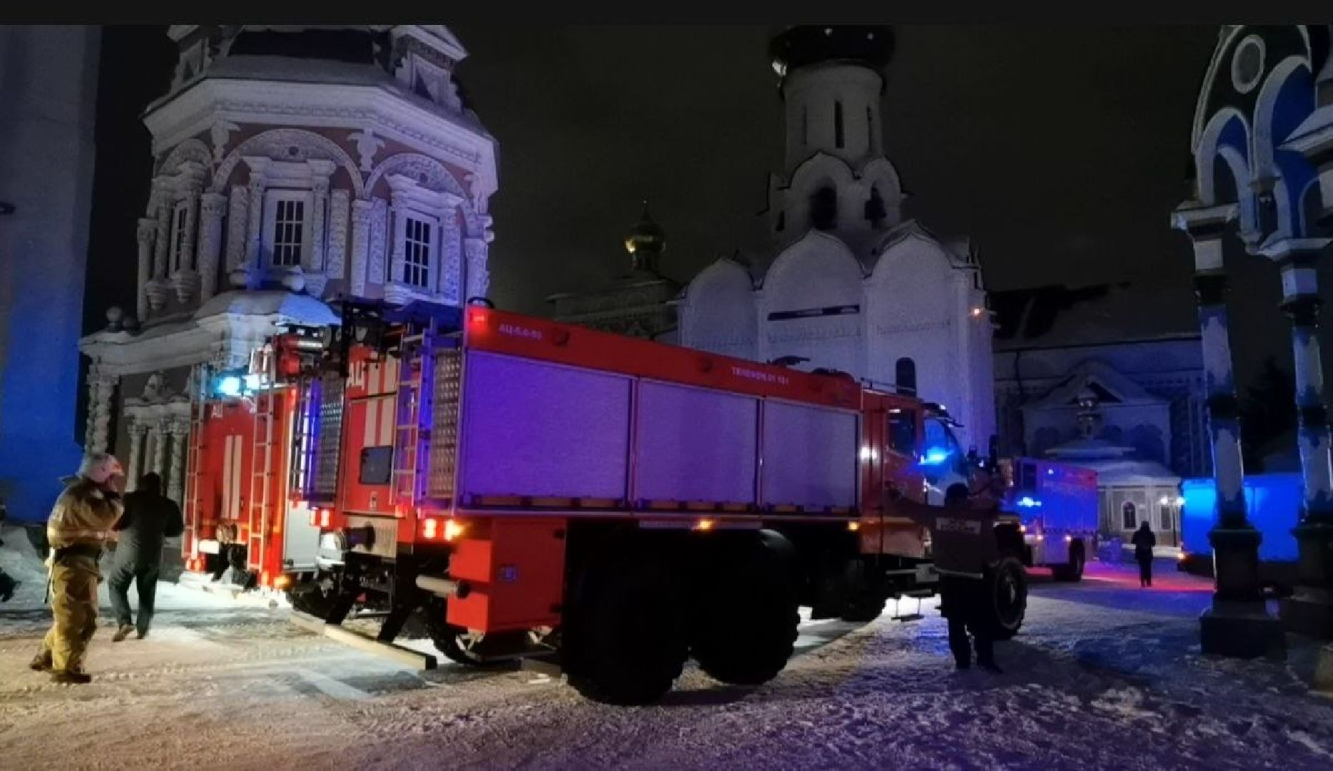 ЧП, Пожар, Сергиев Посад, Троице-Сергиева лавра, Сергиево-Посадский городской округ,