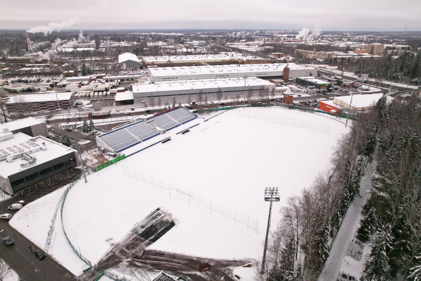 видео с коптера, наро-фоминск, спорт, кап ремонт,видео с коптера,