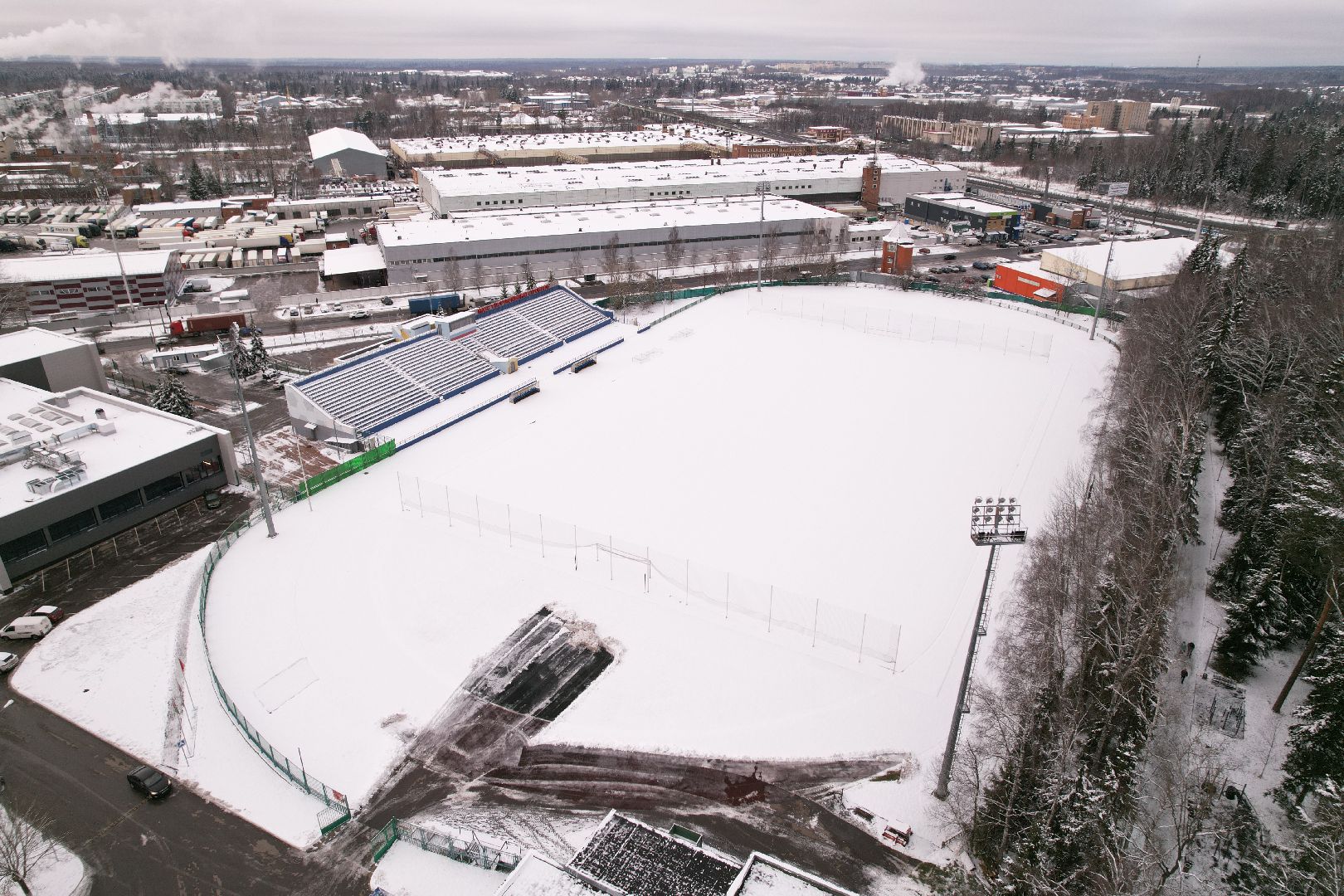 видео с коптера, наро-фоминск, спорт, кап ремонт,видео с коптера,
