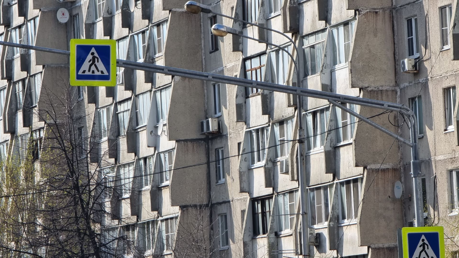 дорожная безопасность, опоры, пешеходный переход, Дзержинский