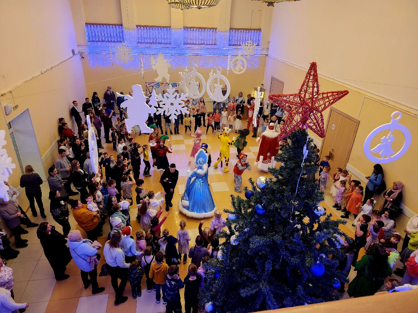 вертикалки, благотворительная елка, куровское, орехово-зуевский округ,