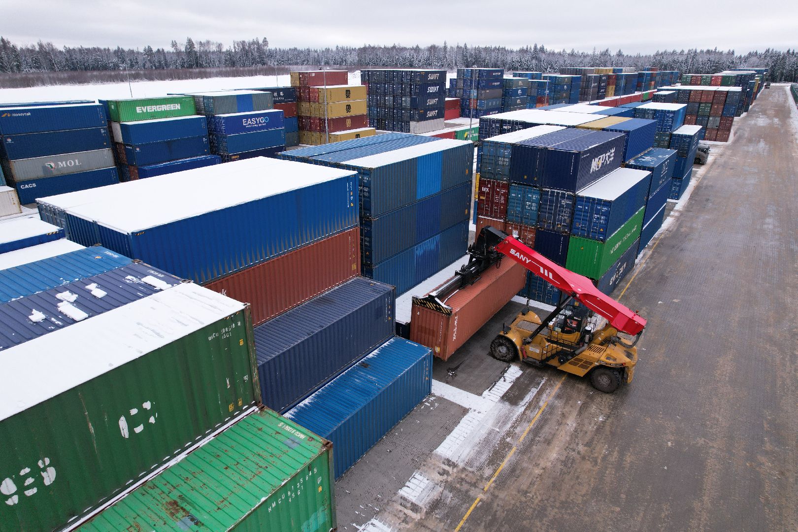 видео с коптера, логистические центры, наро-фоминск, бизнес, экспорт,видео с коптера,