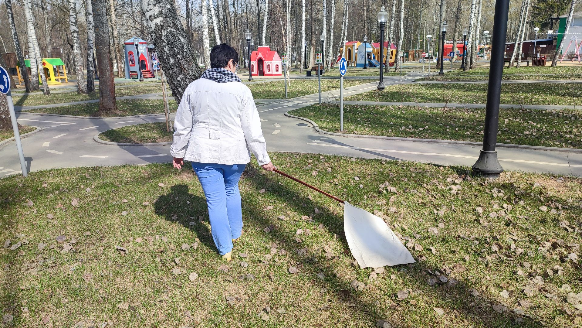 Кашира, парк, клещи, профилактика