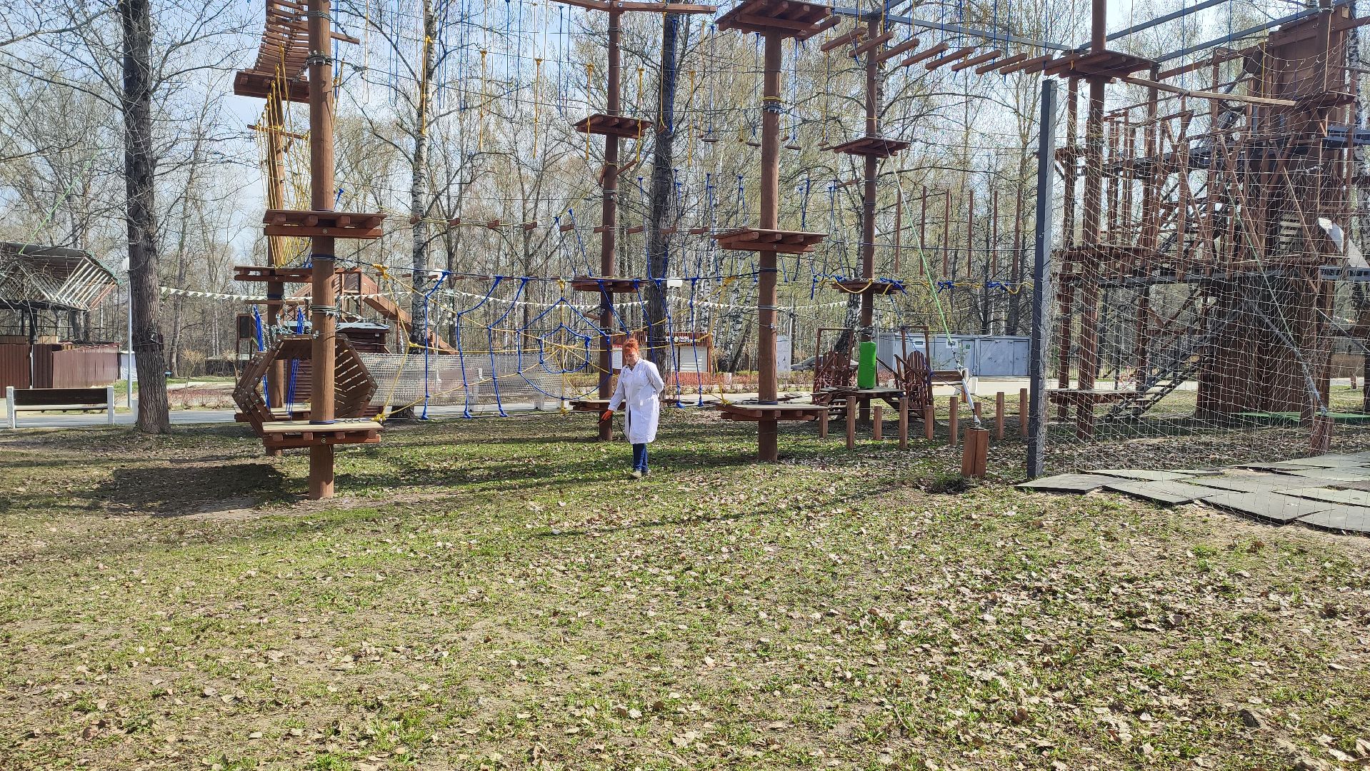 Кашира, парк, клещи, профилактика