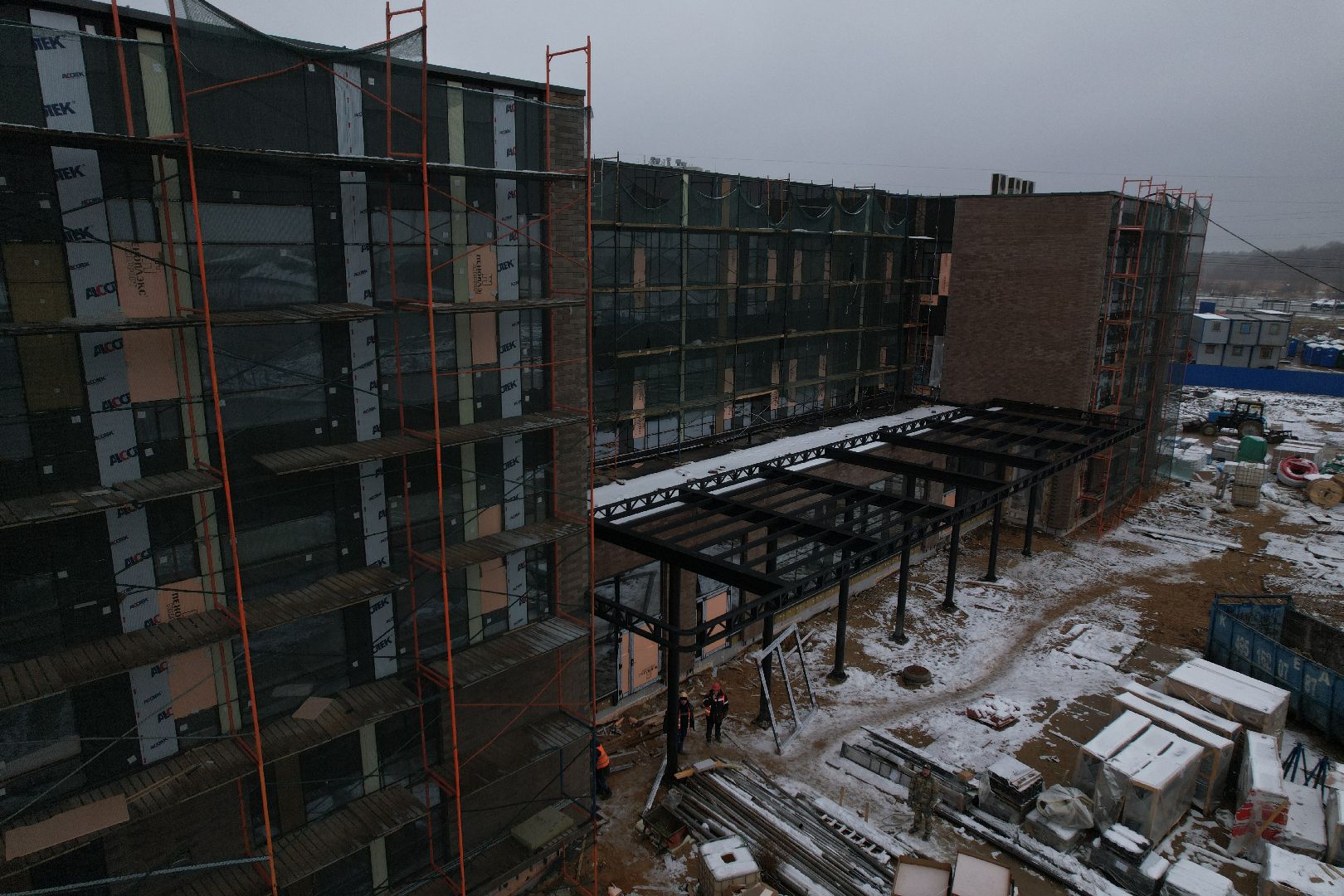 видео с коптера, медицина, губернатор, одинцово, больница, кдц, ромашково,видео с коптера,