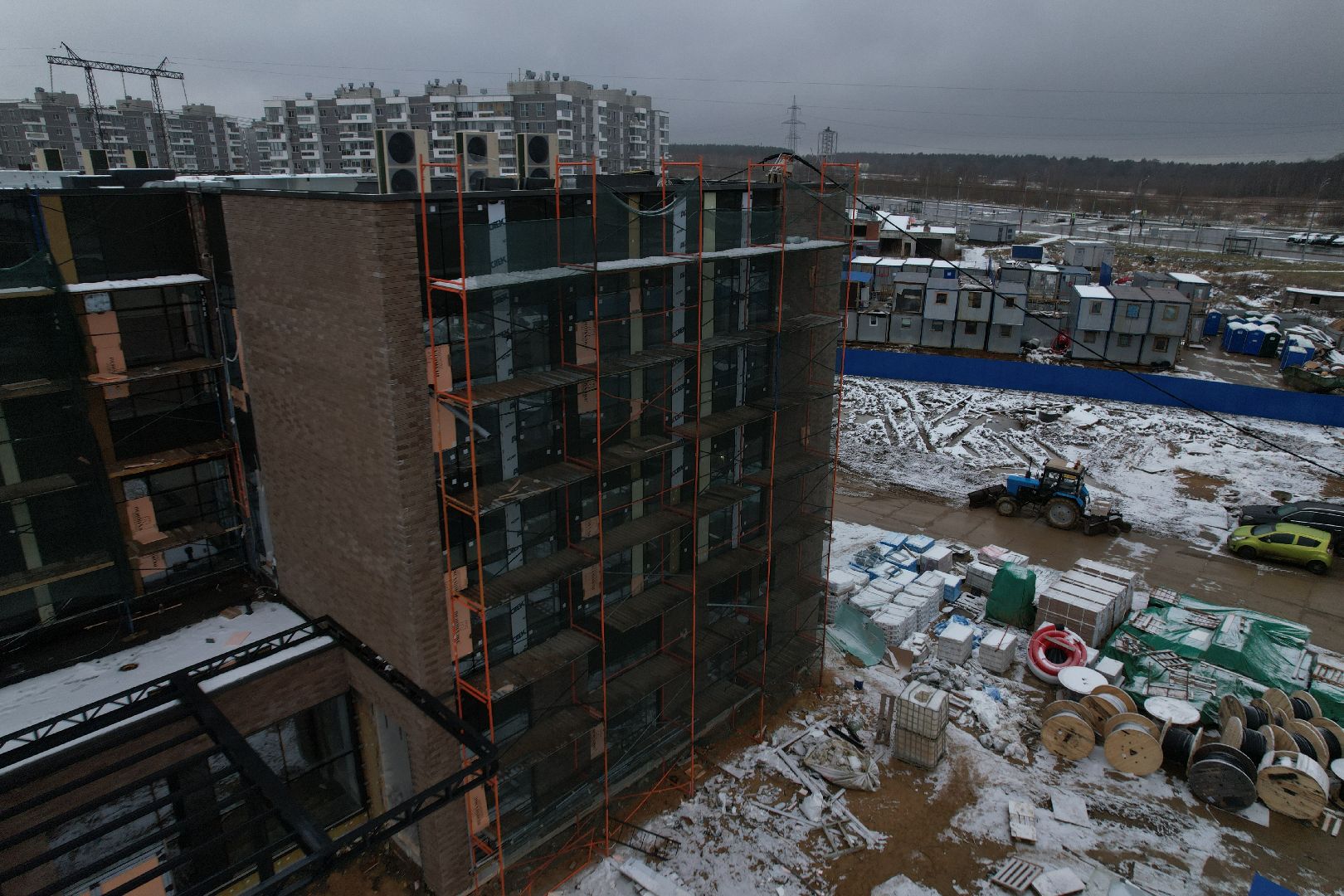 видео с коптера, медицина, губернатор, одинцово, больница, кдц, ромашково,видео с коптера,