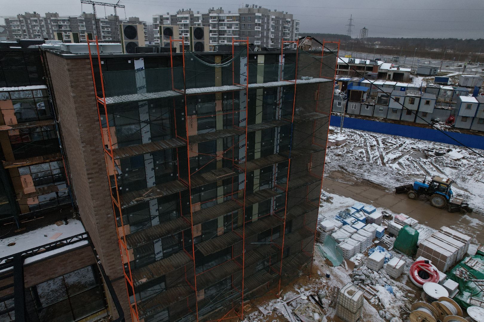 видео с коптера, медицина, губернатор, одинцово, больница, кдц, ромашково,видео с коптера,