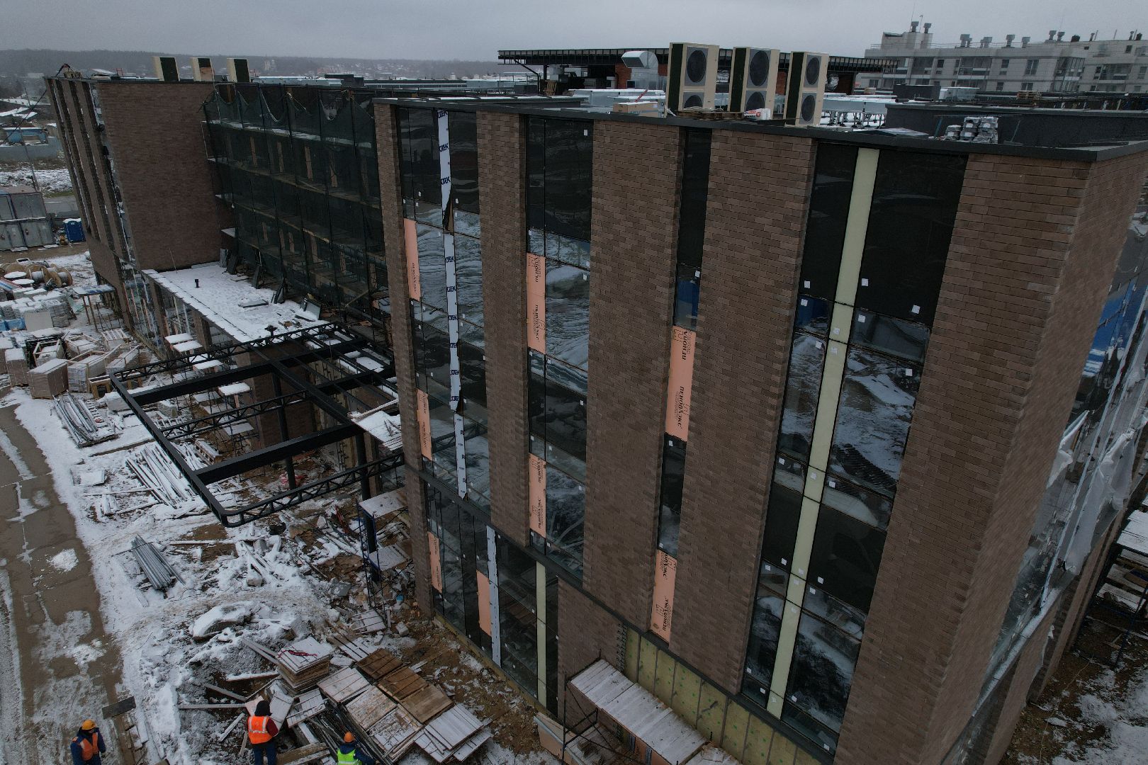 видео с коптера, медицина, губернатор, одинцово, больница, кдц, ромашково,видео с коптера,